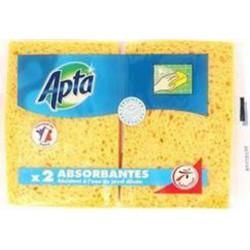 APTA Eponges végétales absorbantes x2
