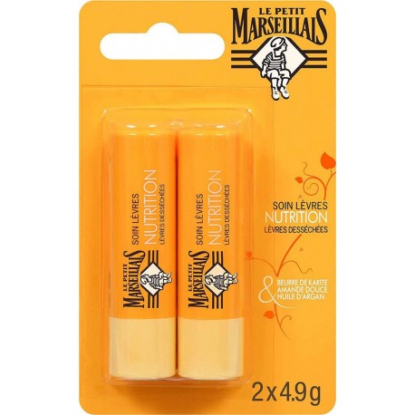 Le Petit Marseillais STICK LEVRE NOURRISSANT 2x4.9g 9.8g