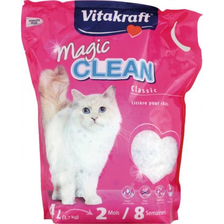 VITAKRAFT MAGIC CLEAN LITIERE 8 Semaines 3,7Kg 4L
