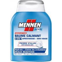 Mennen Soin - Baume calmant 2en1 après-rasage peaux réactives 100ml