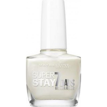 Maybelline Vernis à ongles Tenue & Strong 7DAYS blanc nacré flacon 10ml
