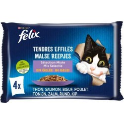 Felix Tendres Effilés en Gelée Selection mixte 4x85g