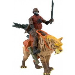 SIDJ TIGRE A DENTS DE SABRE + FIGURINE JURASSIC CLASH
