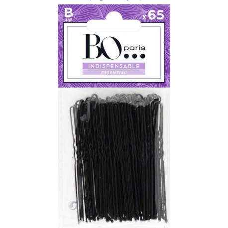 Bo Paris Épingles à chignon Noirs 65 épingles x65