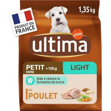 Ultima Croquettes Chien mini light 1,35Kg