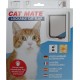 Pet Mate CHATIERE VERROUILLABLE BLANC