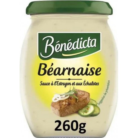 Bénédicta Béarnaise Sauce à l’Estragon et aux Échalotes 260g