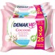 Demak'up Lingettes px mixtes Normales démaquillantes 3x25 x3 paquets 25 lingettes