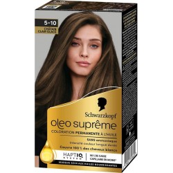 SCHWARZKOPF OLEO SUPREME COLORATION PERMANENTE 5-10 kit