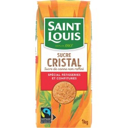 SAINT LOUIS Sucre Cristal de Canne 1Kg