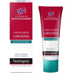 Neutrogena Formule Norvégienne Crème Pieds Callosités Action Exfoliante 50g (lot de 2)