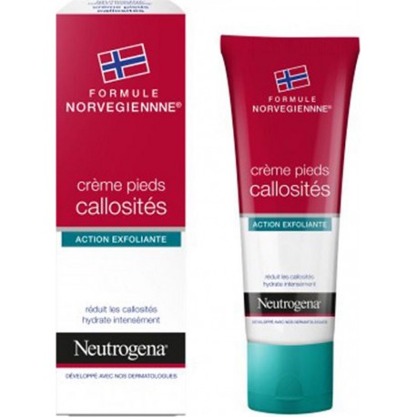 Neutrogena Formule Norvégienne Crème Pieds Callosités Action Exfoliante 50g (lot de 2)