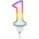 1001KDO Bougie D Anniversaire Chiffre 1