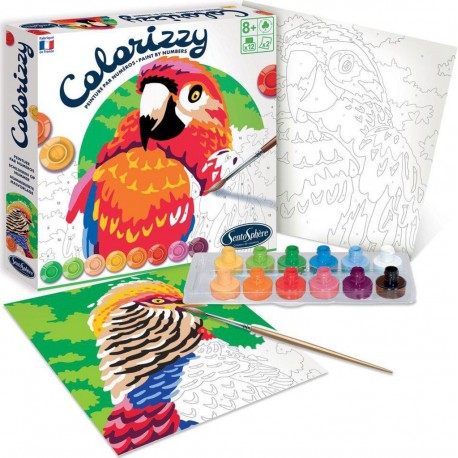 SENTOSPHERE COLORIZZY OISEAUX