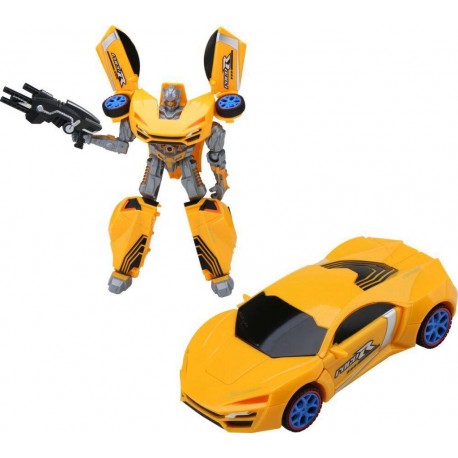 SIDJ VEHICULE TRANSFORMABLE JAUNE