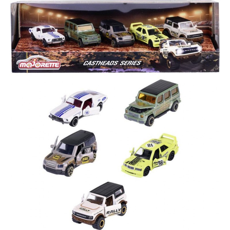 MAJORETTE CASTHEADS GIFTPACK