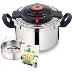 SEB Autocuiseur Clipso chrono + 8L