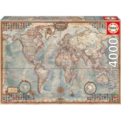 Educa Puzzle Mappemonde...