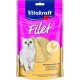 Vitakraft Premium Filets 100% Filet De Poulet Maigre Pour Chat 70g (lot de 3)