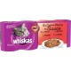 Whiskas Boîtes pour Chat La Carte du Boucher en Sauce par 4 (lot de 2 soit 8 boîtes)