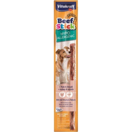 Vitakraft Beef Stick Hypoallergénique pour Chien 12g (lot de 10)