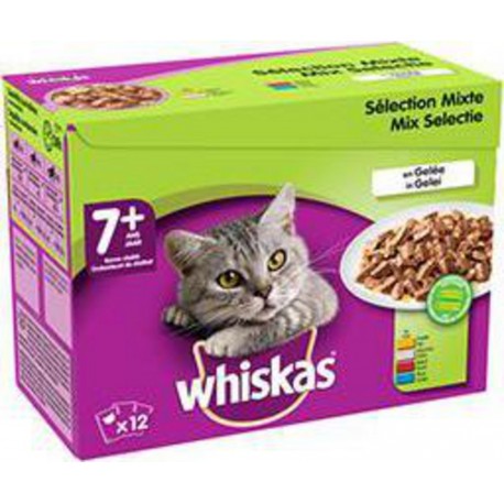 WHISKAS GEL.RECET MARCH12X100G 3065890108660