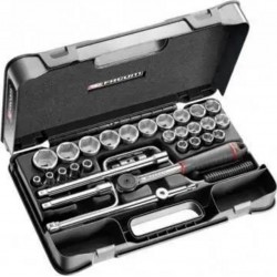Facom Coffret douilles 1/2 6 pans métriques - 30 pièces