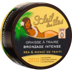 Soleil Des îles Graisse à Traire Bronzage Intense SPF 0 Parfum Des Îles (lot de 2)