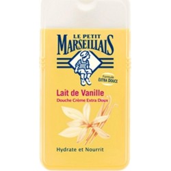 Le Petit Marseillais Douche Lait De Vanille 250ml (lot de 4)