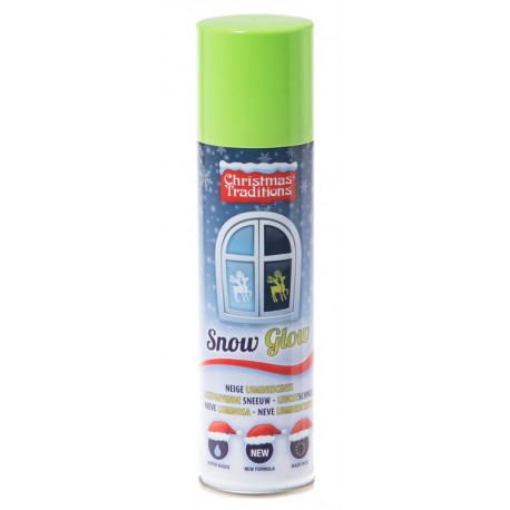 Christmas Traditions Snow Glow Neige Luminescente 150ml (lot de 4)
