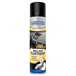 Michelin Expert Brillant Plastiques Nettoyant Lustrant Anti-Statique Senteur Vanille 500ml (lot de 3)