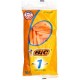 Bic 1 Sensitive par 10 Rasoirs Jetables 1 Lame pour Homme (lot de 10 soit 100 rasoirs)