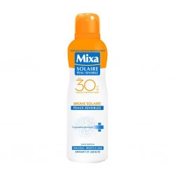 Mixa Solaire Peau Sensible Brume Solaire SPF30 Hyppoalergénique 200ml (lot de 2)