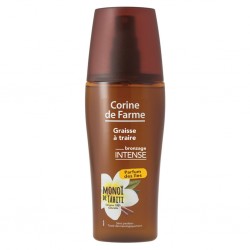 Corine de Farme Graisse à Traire Bronzage Intense Monoï de Tahiti Parfum des Îles 150ml (lot de 2)