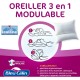 Bleucalin Oreiller 3 en 1 MULTIPOSITIONS 65x65cm