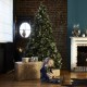 Alice's Garden Sapin de Noël artificiel Deluxe avec guirlande lumineuse et décorations 210cm