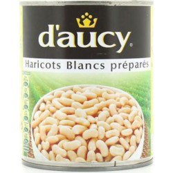 D’aucy Haricots Blancs 250g (lot de 12)
