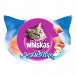 Whiskas Les Irrésistibles au Saumon 60g (lot de 10)
