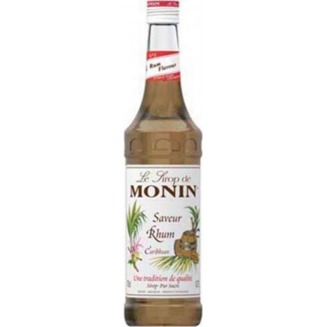 Sirop Monin Saveur Rhum