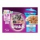 Whiskas Junior Les Marmitons en Gelée Sélection aux Poissons par 12 (lot de 2 soit 24 sachets)