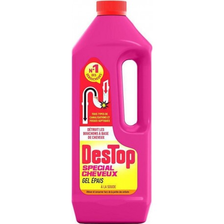 DesTop Déboucheur gel spécial cheveux 1L