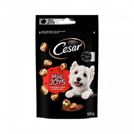 Cesar Mini Joys au Fromage et au Boeuf 100g (lot de 6)