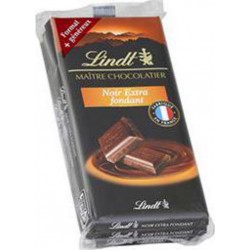 Lindt Chocolat noir Extra fondant les 3 tablettes de 110g