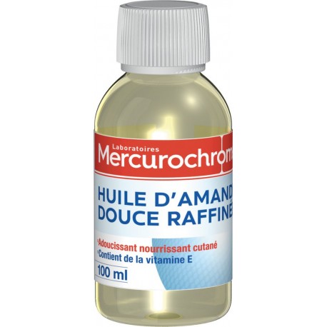 Mercurochrome Huile d'amande douce raffinée