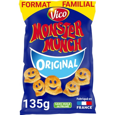 Vico Monster Munch Original salé 135g