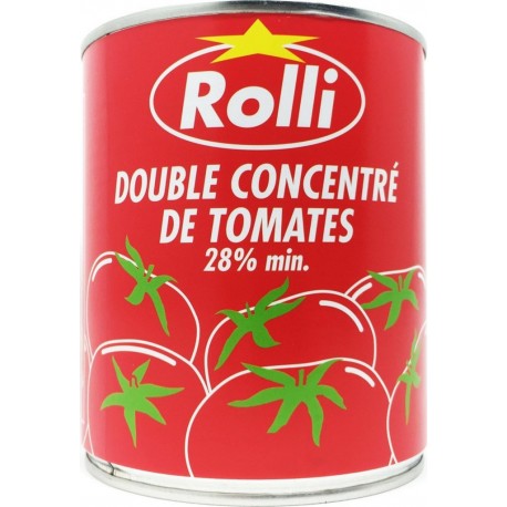 Rolli Concentré de tomates double 880g