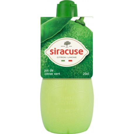 Siracuse Jus de citron vert 20cl