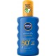 Nivea Crème solaire SPF50+ anthelios brume avec gel lavant 200ml