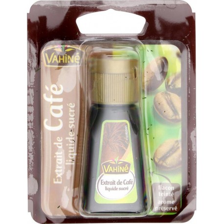 Vahiné Extrait de Café Liquide Sucré 20ml (lot de 3)