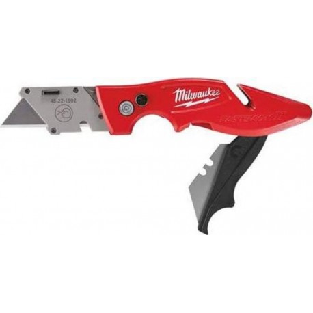 Milwaukee Cutter pliant avec stockage de de lames FASTBACK